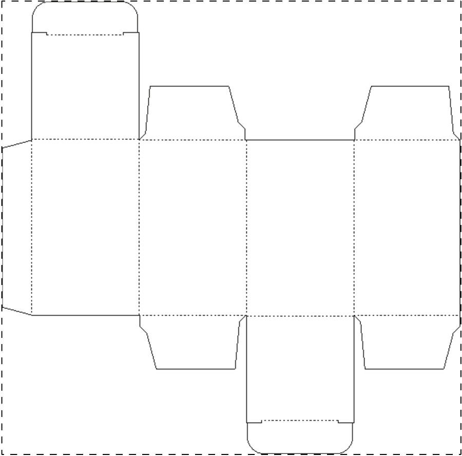 Custom paperboard box
