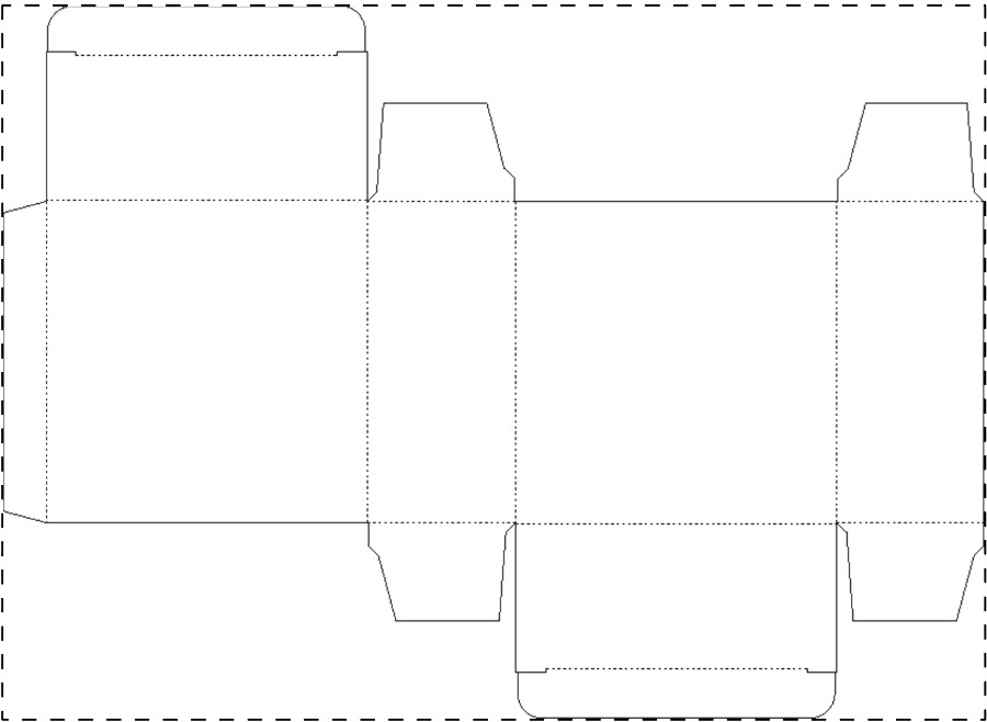 Custom paperboard box