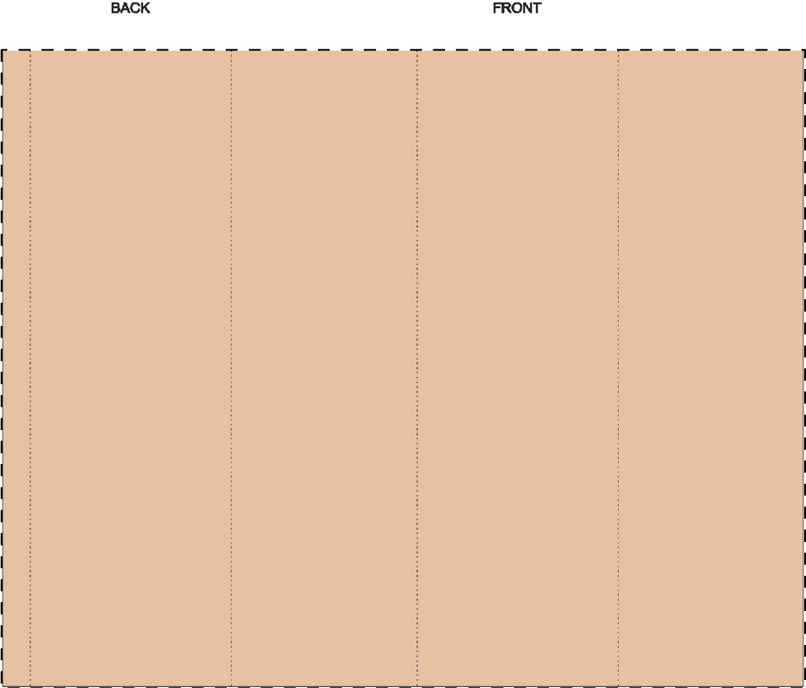 Individuelle Kraftpapierhülle