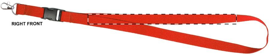Right ribbon - front side