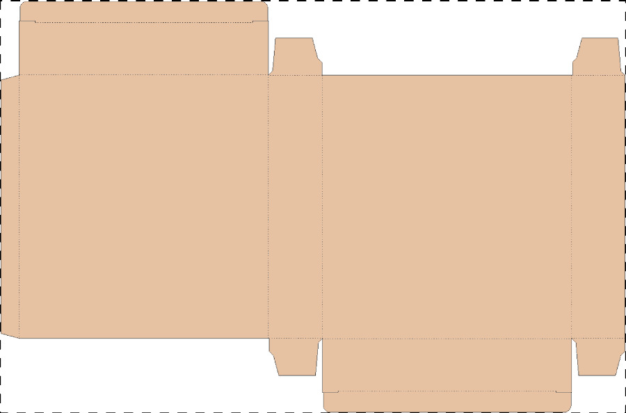 Custom kraft paperboard box