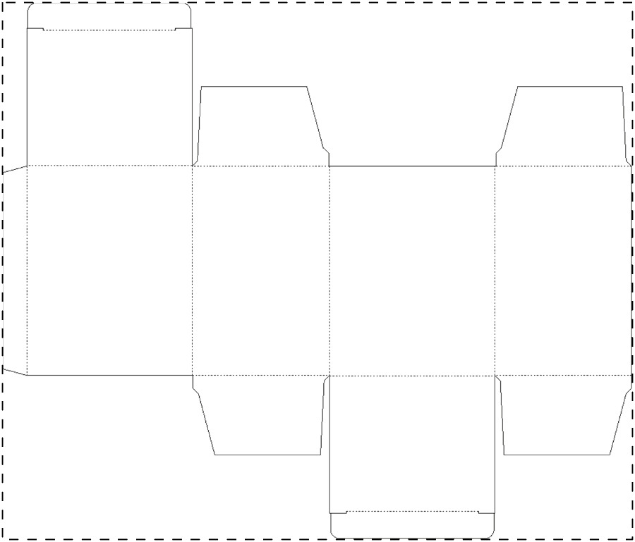 Custom paperboard box