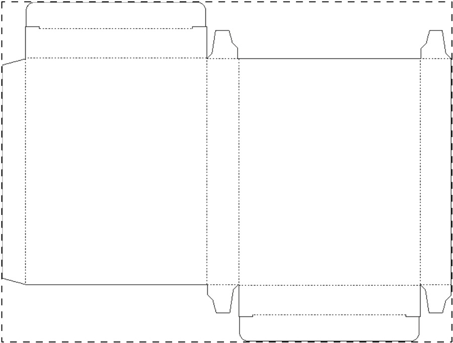 Custom paperboard box