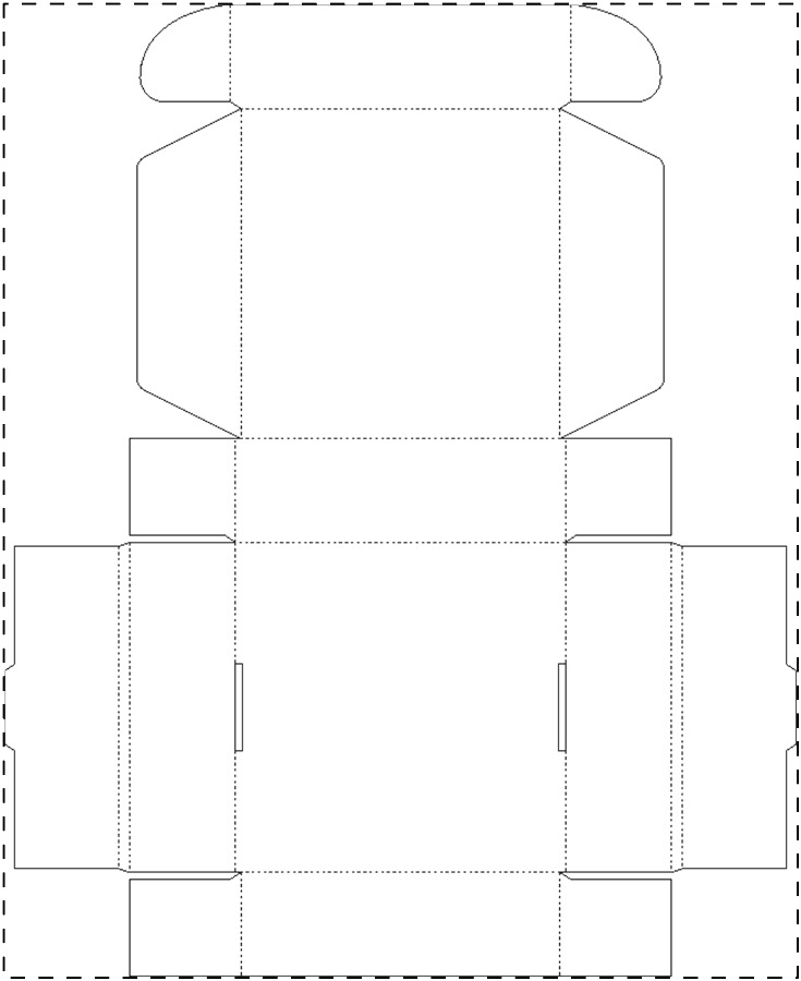 Custom paperboard box