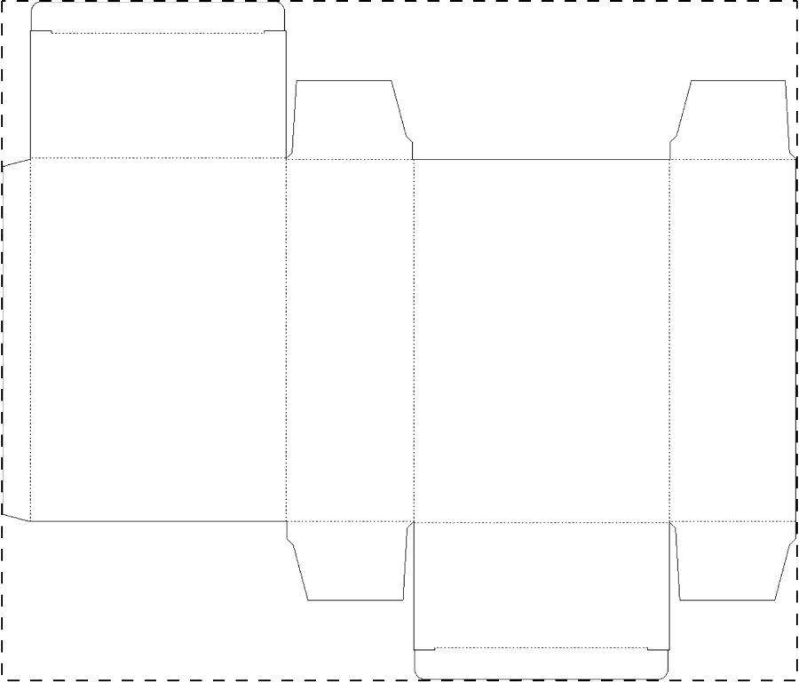 Custom paperboard box
