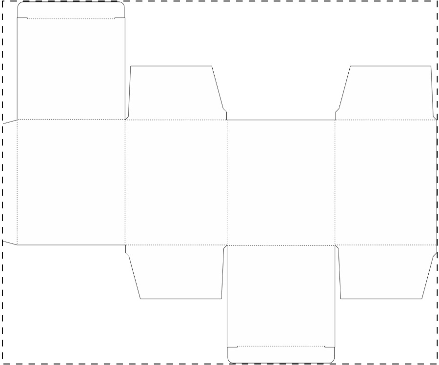Custom paperboard box
