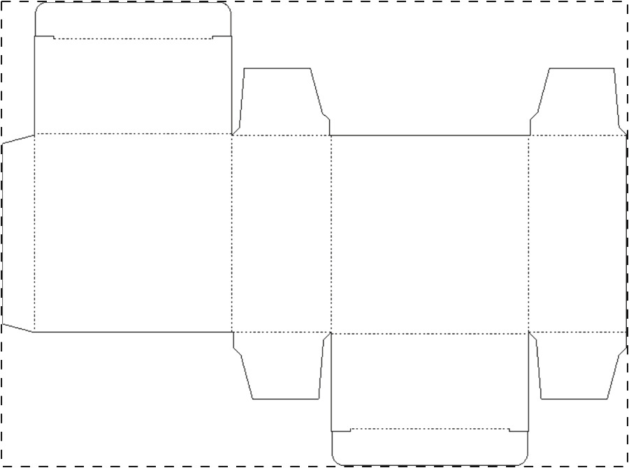 Custom paperboard box