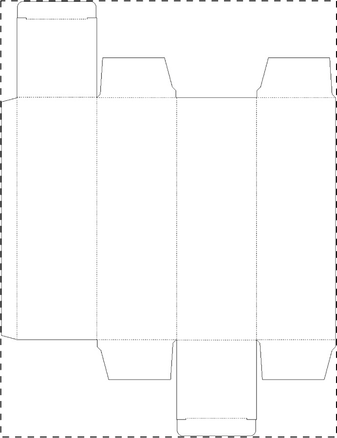 Custom paperboard box