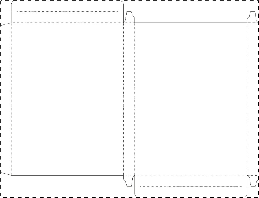 Custom paperboard box
