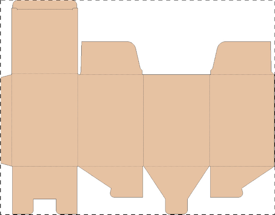 Custom kraft corrugated box