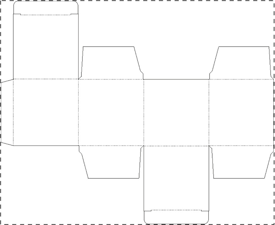 Custom paperboard box