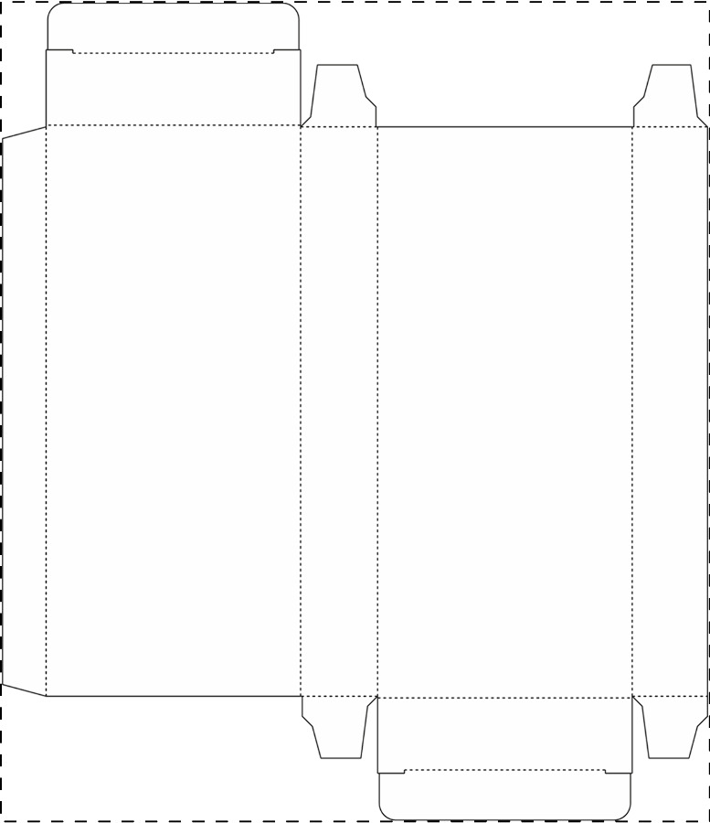 Custom paperboard box