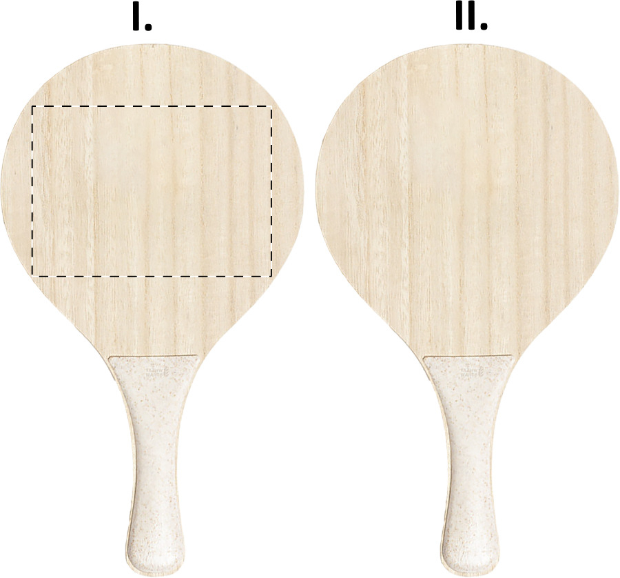 Racket 1 - back side