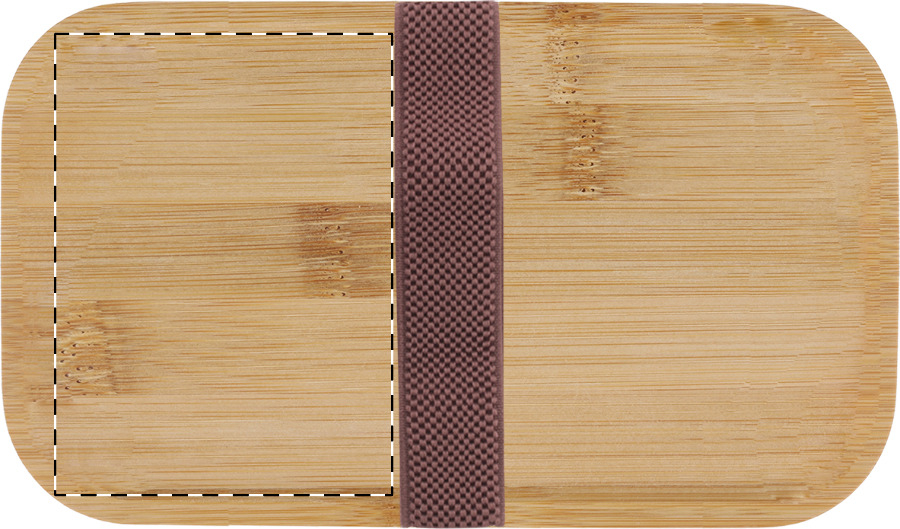 Top of box - left side