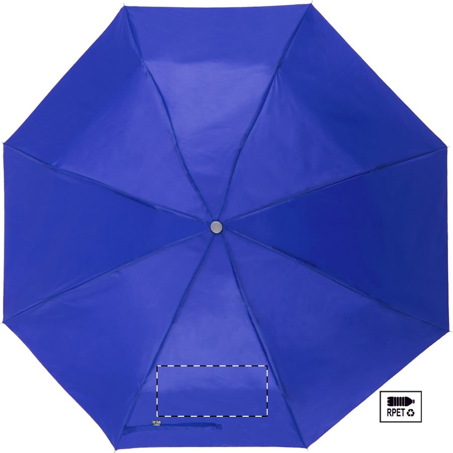 Panel 1 - with closure strap (panel numbering clockwise)
