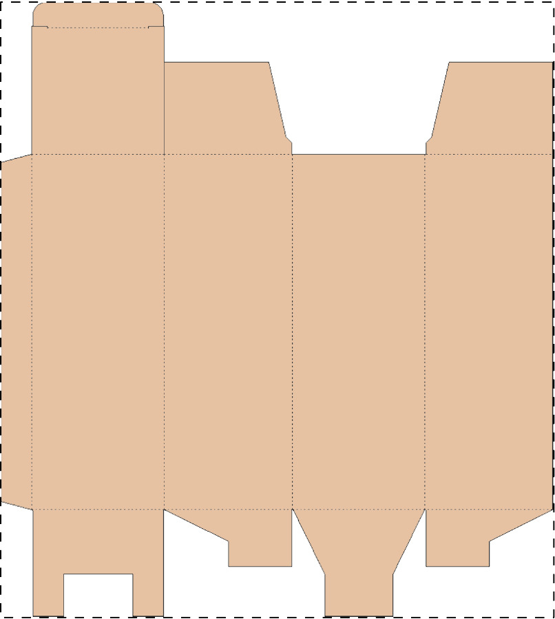 Custom kraft corrugated box