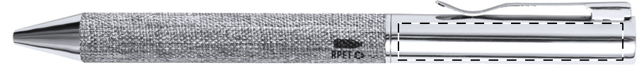 Ballpoint pen below clip - right handed