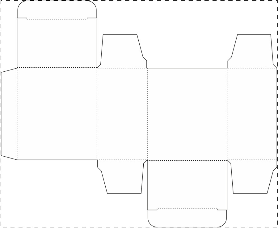 Custom paperboard box