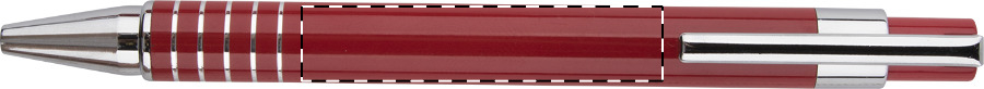 Pencil barrel - in line with clip