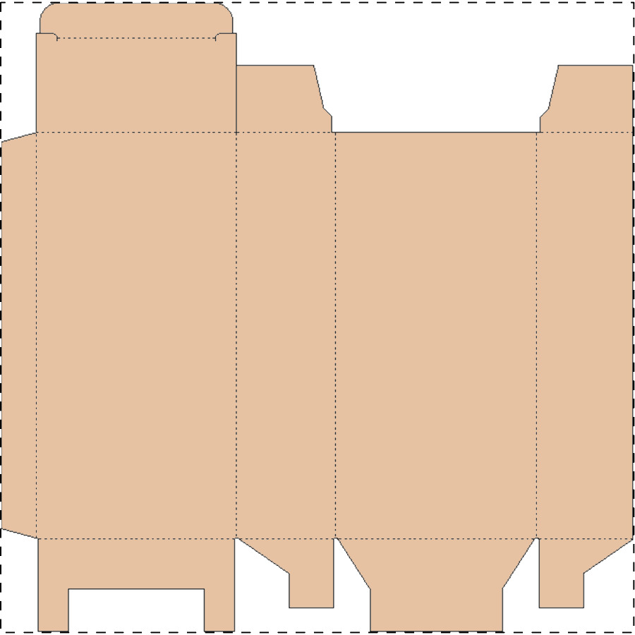 Custom kraft corrugated box