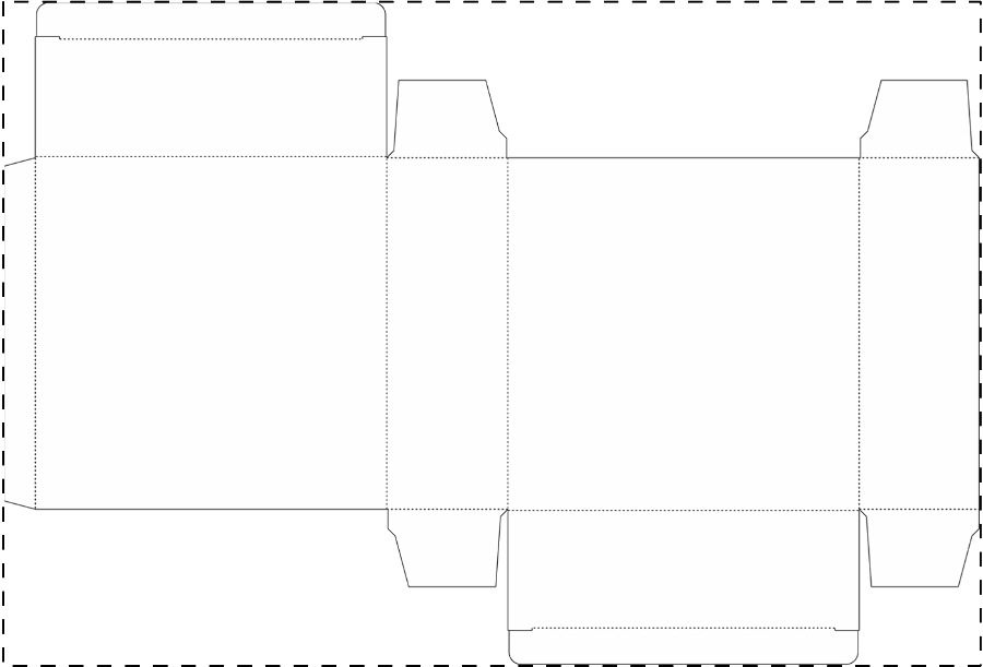 Custom paperboard box