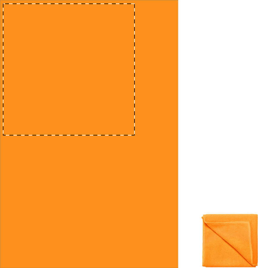 Upper left corner