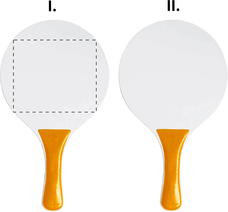 Racket 1 - front side