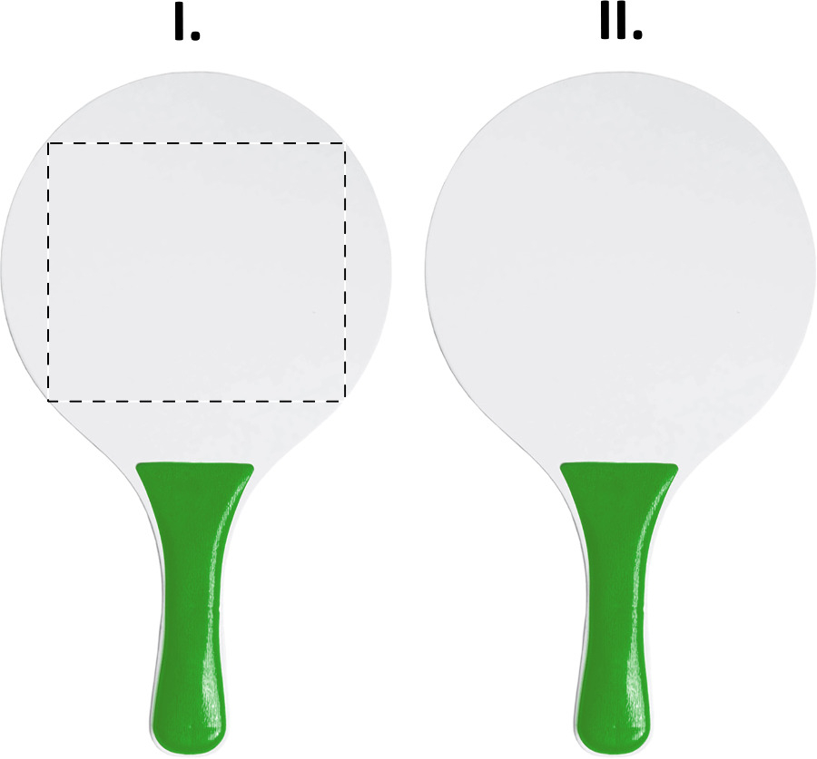 Racket 1 - front side