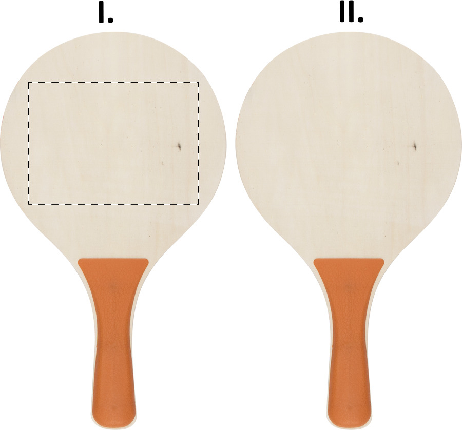Racket 1 - back side