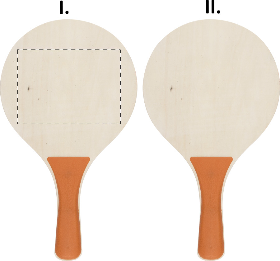Racket 1 - front side