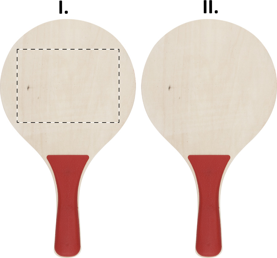 Racket 1 - front side
