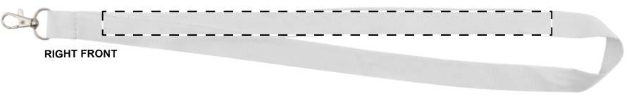 Right ribbon - front side