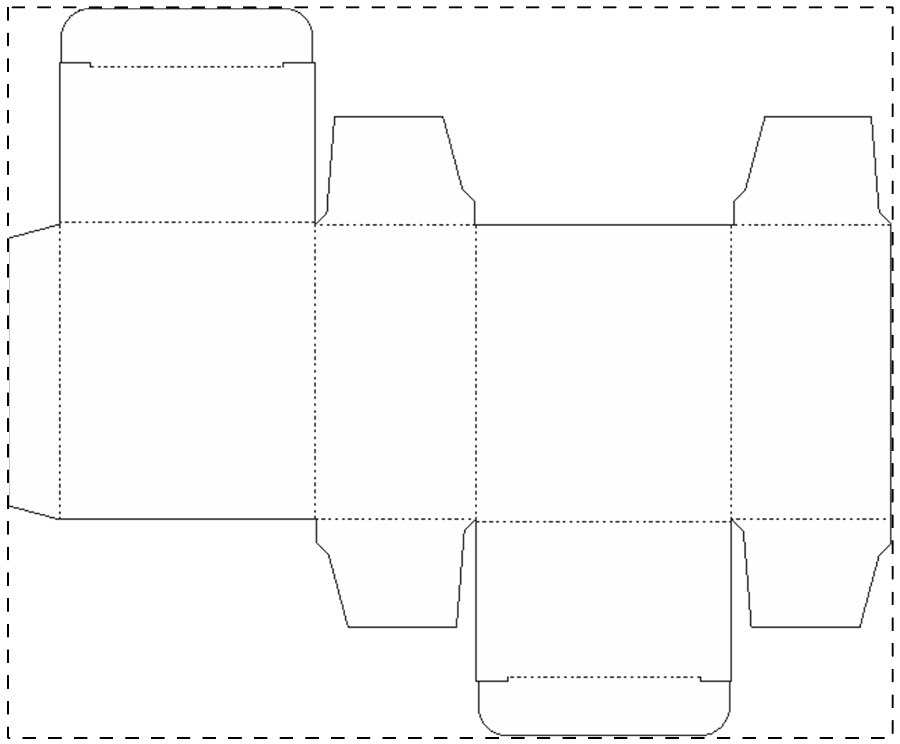 Custom paperboard box