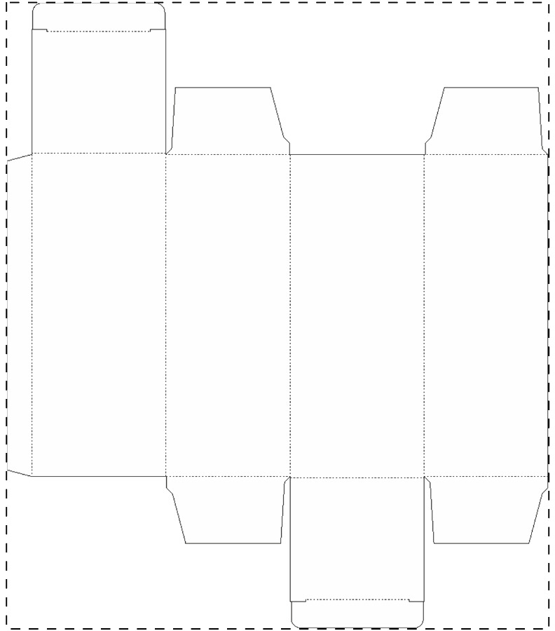 Custom paperboard box