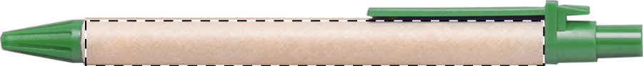 Ballpoint pen barrel - right handed
