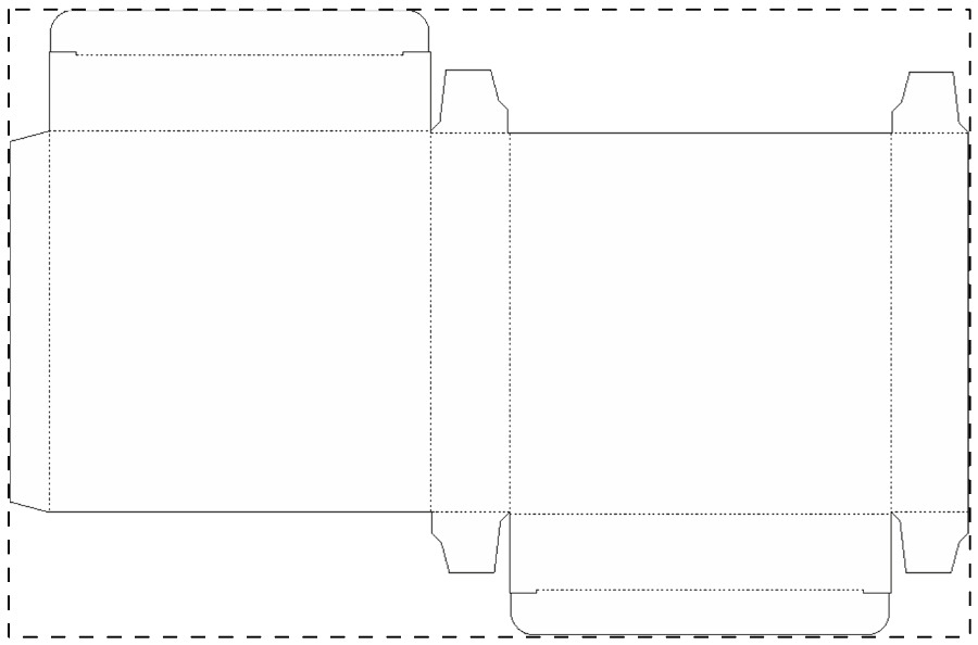 Custom paperboard box