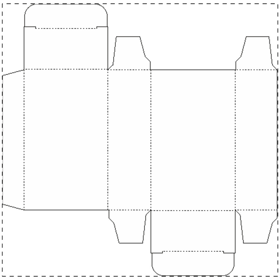 Custom paperboard box