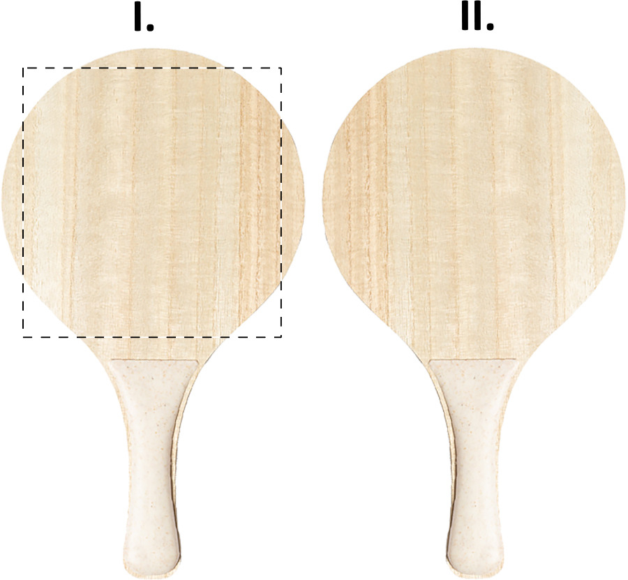 Racket 1 - back side