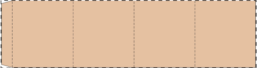Custom kraft paper sleeve