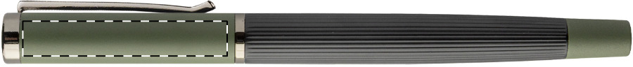Roller pen below clip - right handed