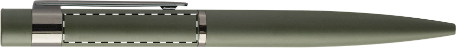Ballpoint pen below clip - left handed