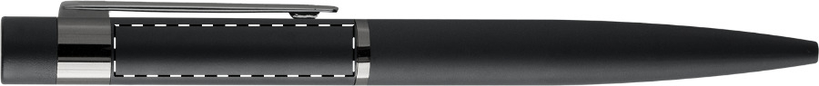 Ballpoint pen below clip - left handed