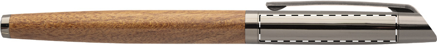 Roller pen below clip - right handed
