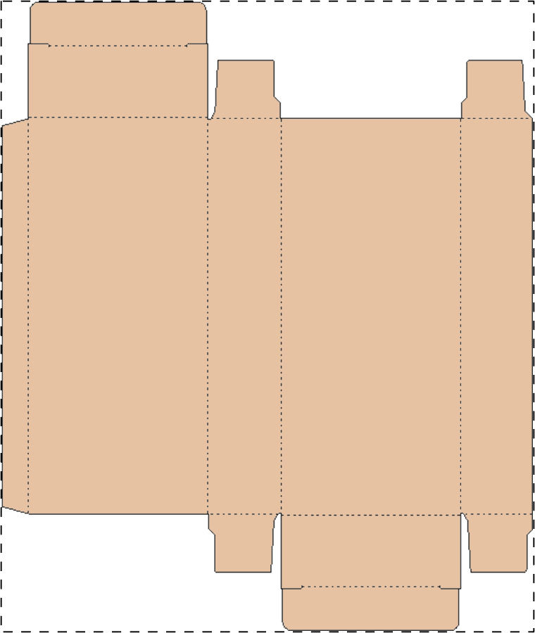 Custom kraft corrugated box