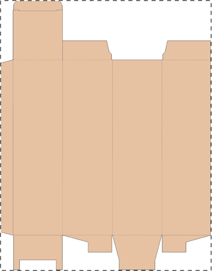 Custom kraft corrugated box
