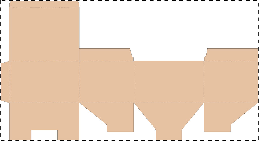 Custom kraft corrugated box