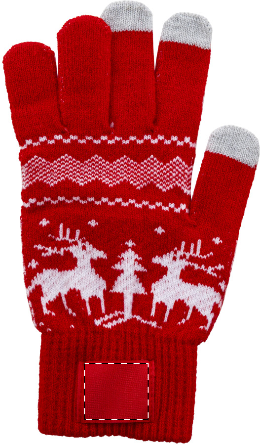 Left glove - tag