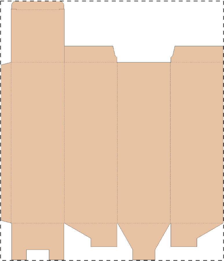 Custom kraft corrugated box