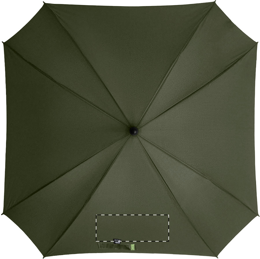 Panel 1 - with closure strap (panel numbering clockwise)