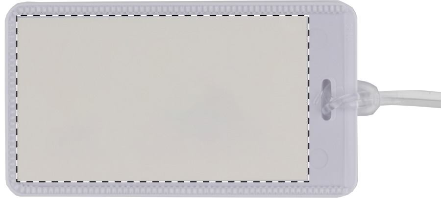 Paper insert - back side